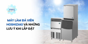 Ảnh minh họa máy làm đá viên Hoshizaki và những lưu ý khi lắp đặt
