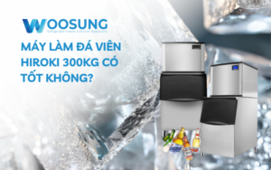 Máy làm đá viên Hiroki 300kg có tốt không