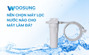 Nên chọn máy lọc nước nào cho máy làm đá